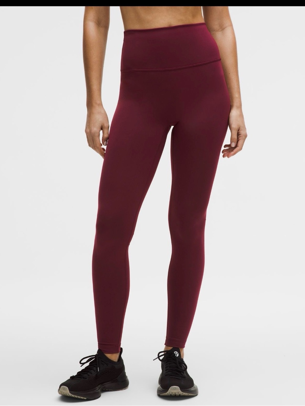 🍷 lululemon Wunder Train No Line HR Tight 28” 🍷 Size 12